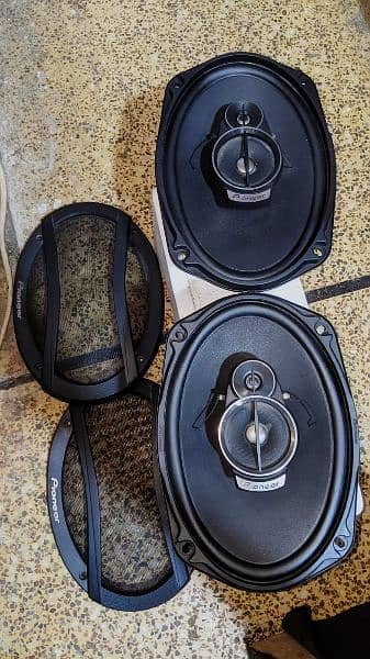 ORIGINAL PIONEER {TS-A6966S} SPEAKERS {SOUND SYSTEM WOOFER AMPLIFIER} 0