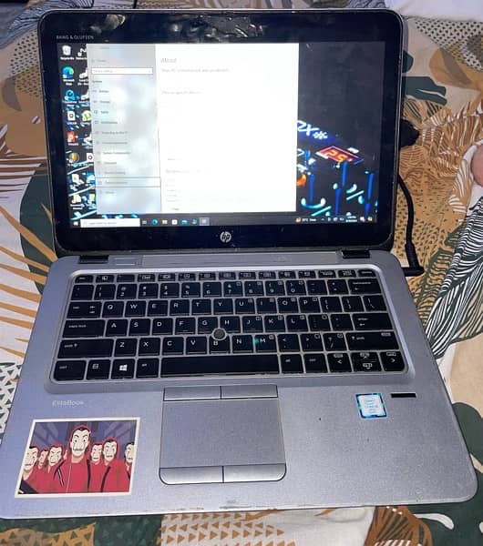 HP elitebook touch screen 8gb 0