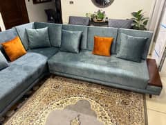 L shaped 6 seater sofa (03228211686)