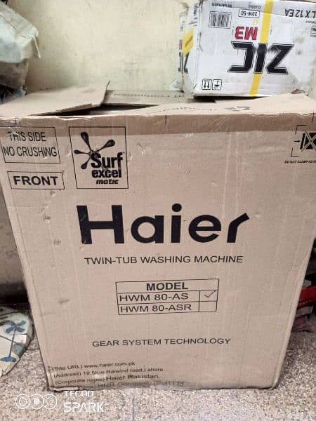 New Haier twin tub  washing machine 0