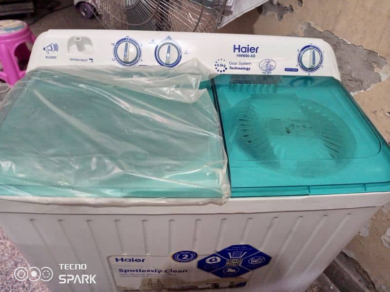 New Haier twin tub  washing machine 4