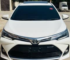 Toyota Corolla Altis 2022 WHITE WITH BLACK FULL ORIGINAL