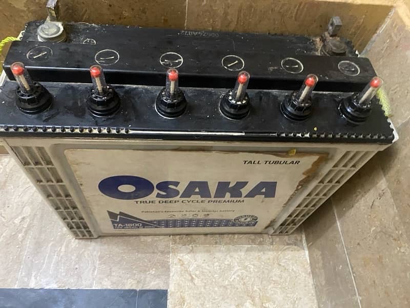 Osaka battery T-1800 12v 185Ah 2