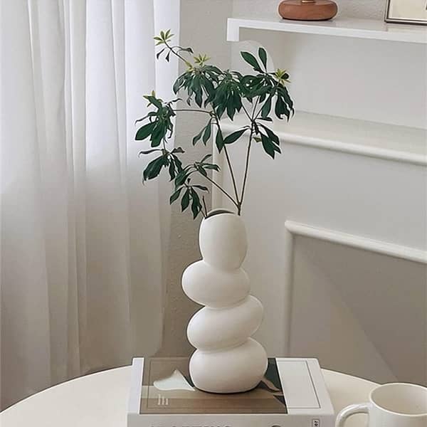 Unique Nordic Pebble Vase, Pebble Vase, Home Decoration 0