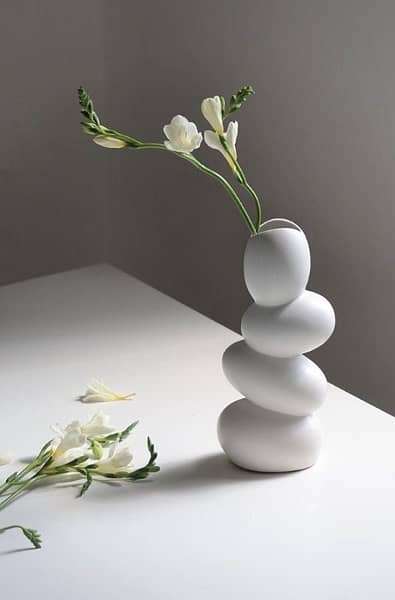 Unique Nordic Pebble Vase, Pebble Vase, Home Decoration 3