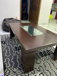 wooden center table