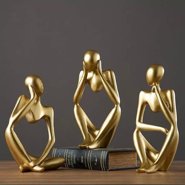 Modern Abstract Art Sculptures  for Home Decor 0