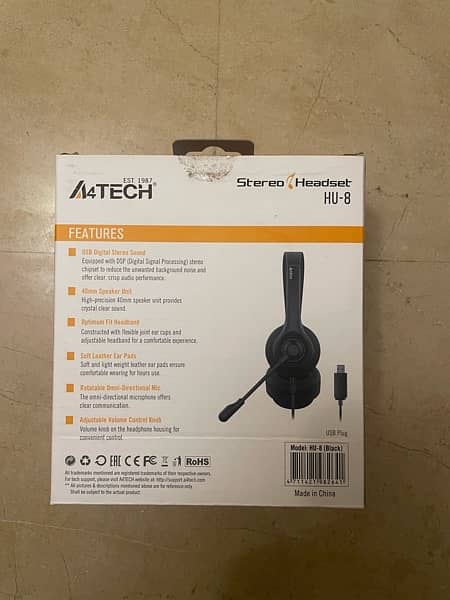 A4 tech headphones HU-8 5