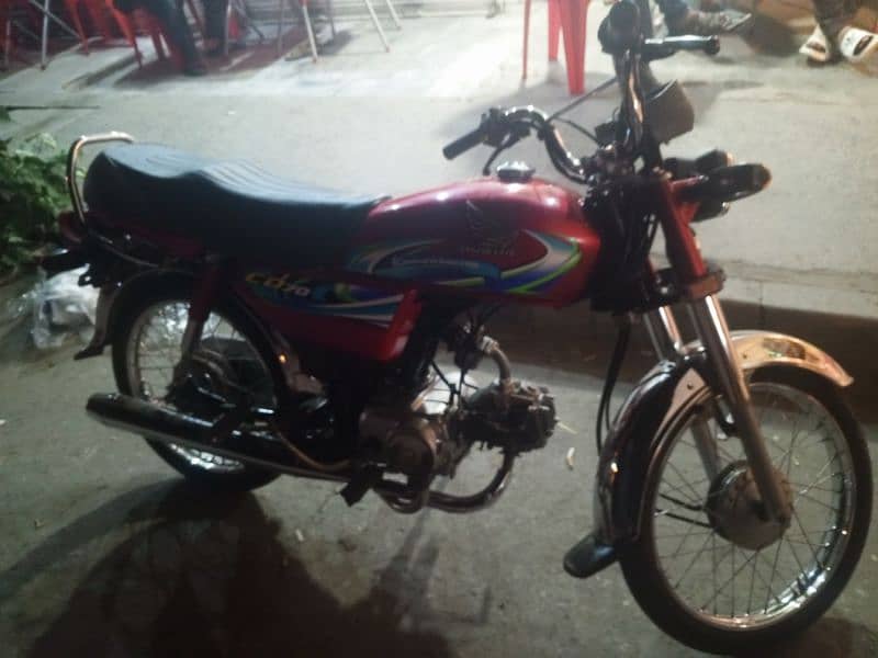 Honda cd 70 lush condition no work required new bike just buy and driv 1