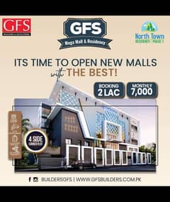 Shops and Apartments for Sale in Gfs Mega Mall and Residency