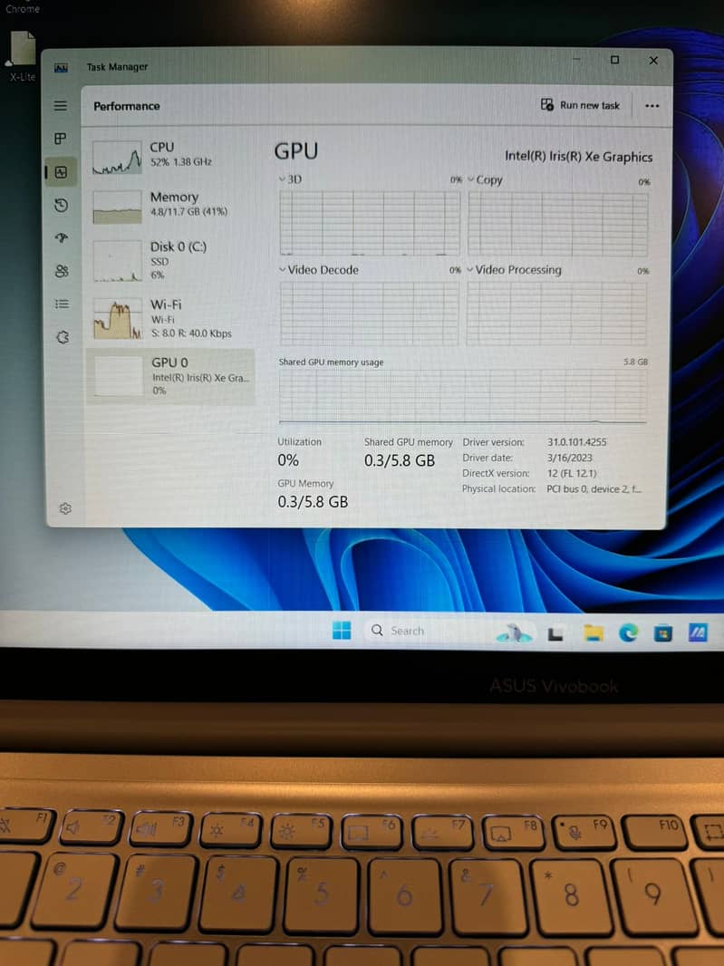 Asus Vivobook Core i5 12TH Gen 10