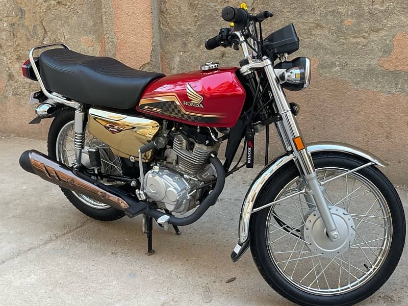 Honda CG 125 Gold Edition 2