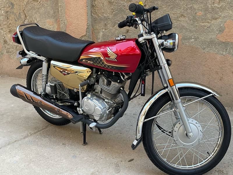 Honda CG 125 Gold Edition 6