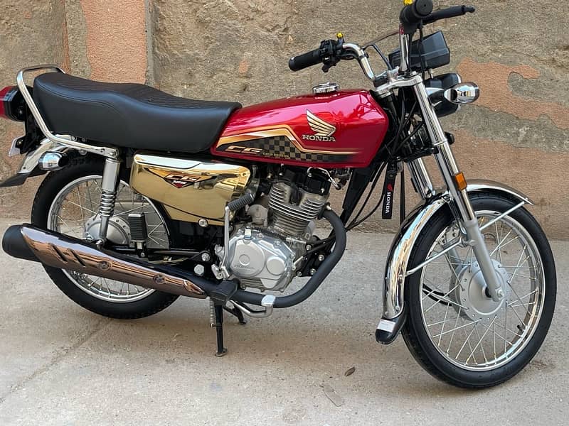 Honda CG 125 Gold Edition 7