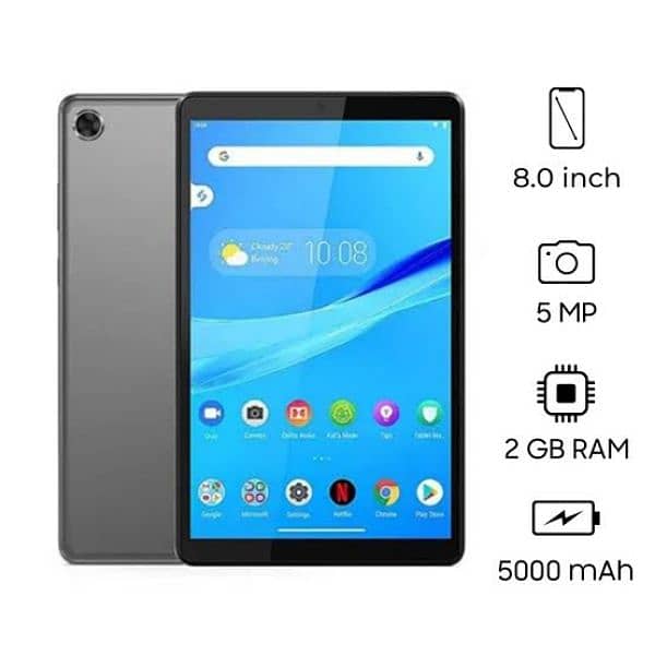 Lenovo M8 2GB/16GB Android 9 best for gaming with 1 year warranty 0