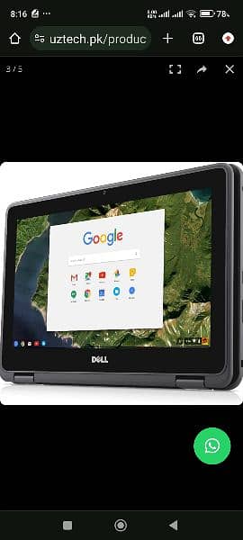 Dell Chromebook 3189|Touch & 360 Rotatable|4/16GB| 11.6″ | Play Store 2