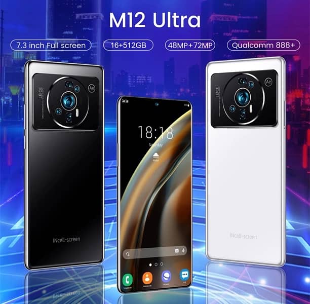 M12 Ultra 7.3 Inche Large Screen 16GB+1TB large Memory 7300mAh Battery 1