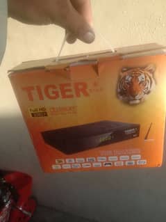 Tiger t20 Razer dish receiver fresh condition complete saman