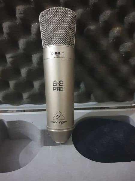 Behringer B-2 Pro Condenser Microphone And M Audio M Track 6