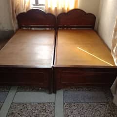 Single wooden beds 0