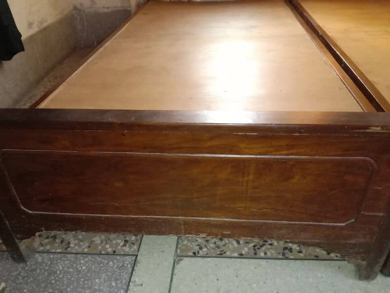 Single wooden beds 2