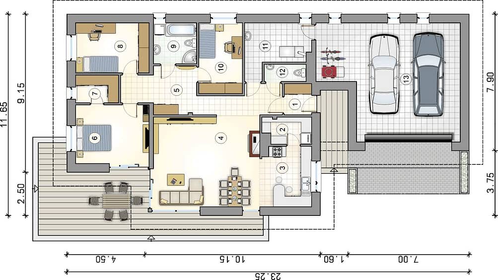 Home Design Architect, 2D & 3D Drawings & Map, Home Construction 12