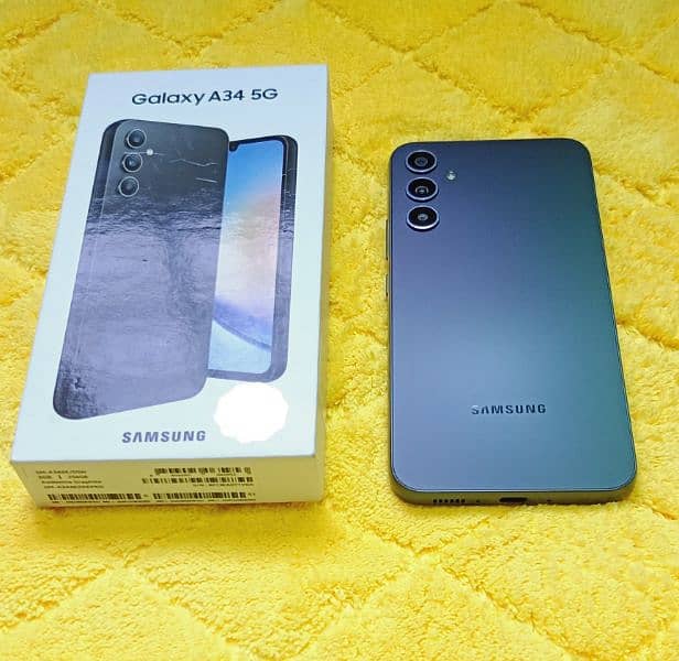 Samsung A34 5g only 7 days use 5