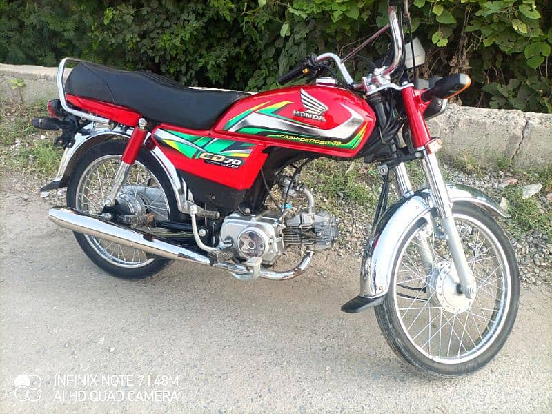 Honda CD 70 (22) model invoice 0