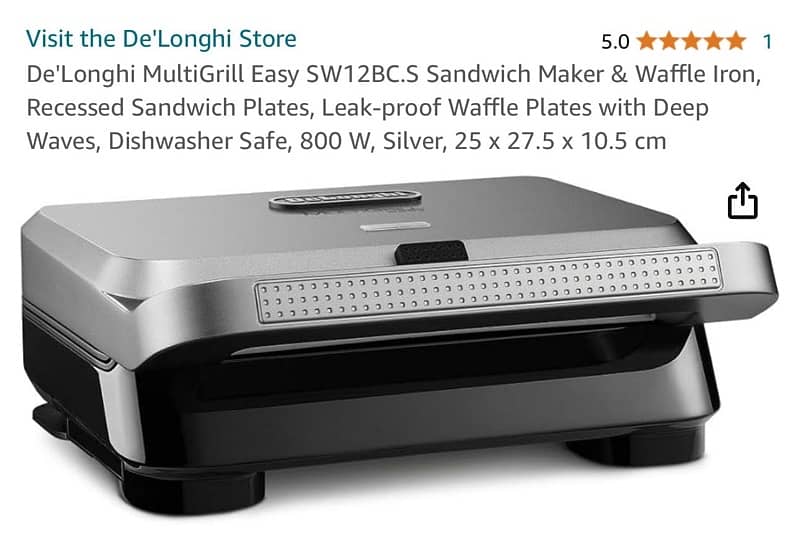 delonghi multi Grill sandwich maker 0