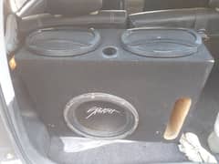 Car woofer sound system