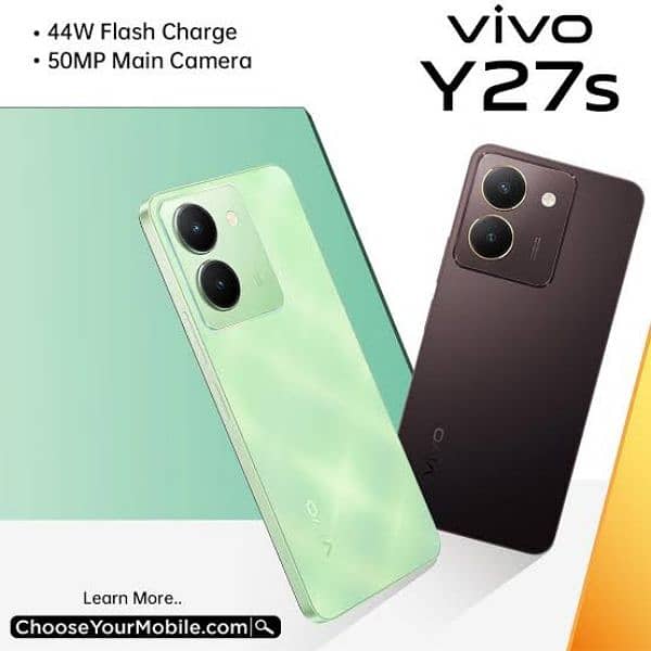 Vivo y27s 8+8 128gb 11 month warranty 10/10 0