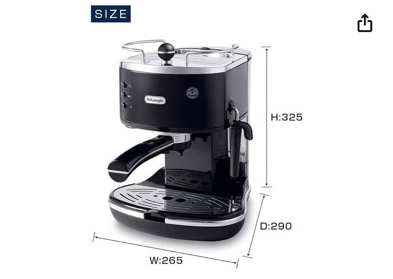 delonghi expresso coffee machine 1