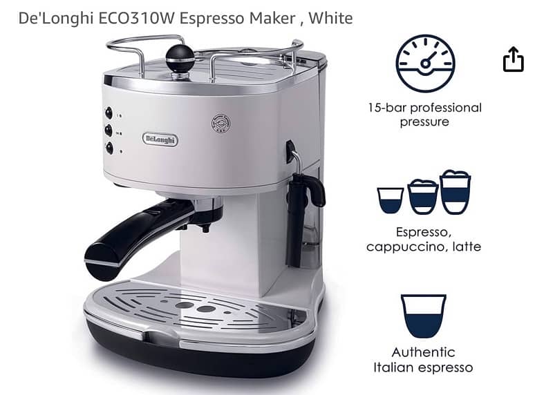 delonghi expresso coffee machine 3