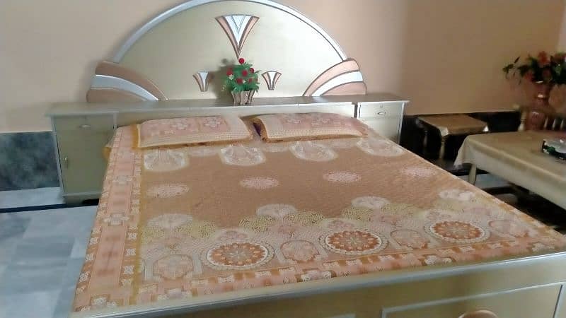 bed,sofa, dressings with table. good condition for sell 1