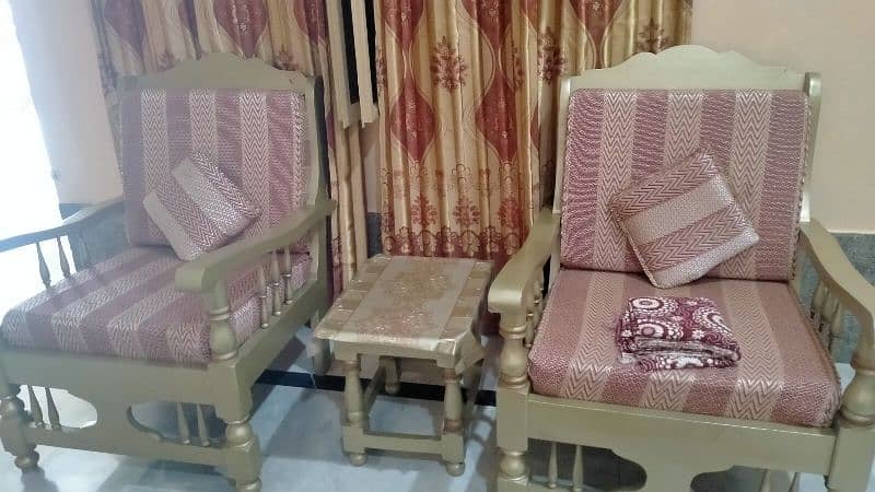 bed,sofa, dressings with table. good condition for sell 4