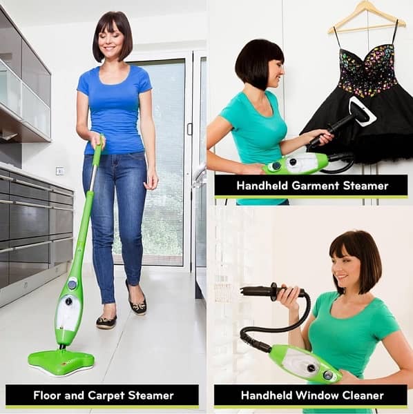 H2O MOP X5 Steam Mop with Dualblast head 7