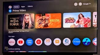 Haier new 55 inch google tv 4k 0