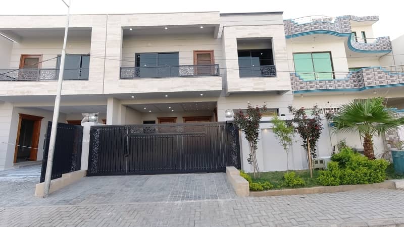 10 Marla Pair House Double Unit Brand New Available For Sale in Marglla View Housing Society D-17 Islamabad. 0