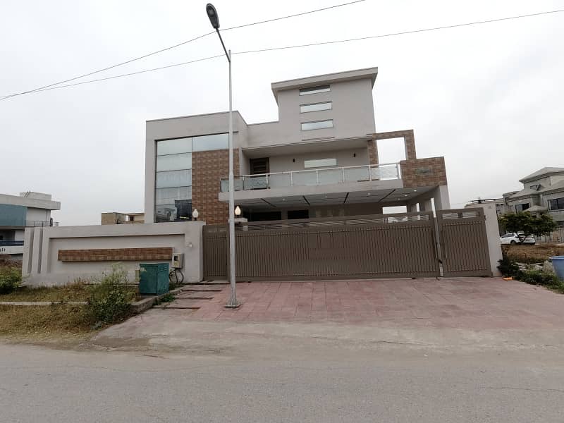 1 Kanal Double Unit House Available For Sale. In Marglla View Housing Society. MVHS D-17 Islamabad 0