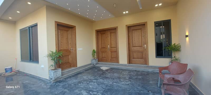 9 Marla Double Unit House Available. For Sale in Margalla View Housing Society. MVHS D-17 Islamabad. 12