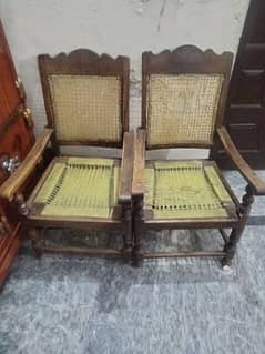 pure wooden chairs