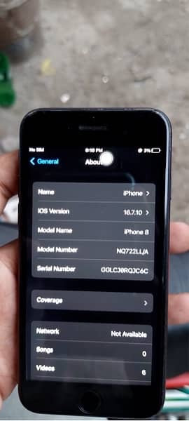 Iphone 8 jv nonpta 64GB 8