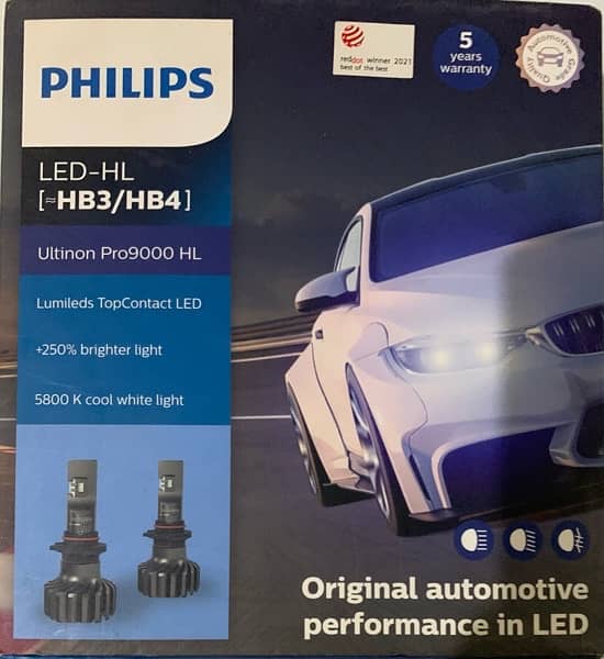 Phillips original LED Light - HB3/HB4 2