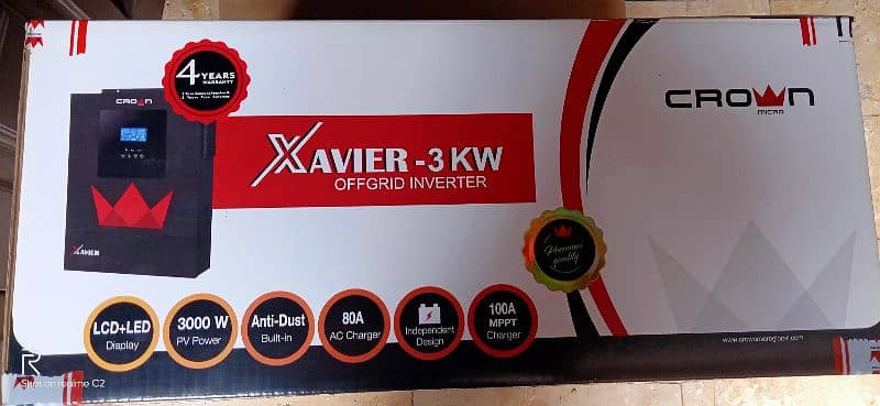 crown solar inverter 3 kv slightly used 2