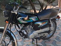 Honda Cg 125 MzD Number