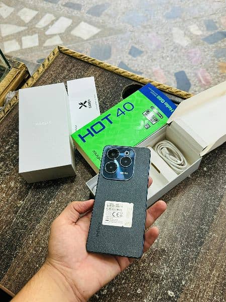 Infinix Hot 40 256GB Just Box Opened 9