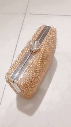 bridal clutches / Golden clutches preloved