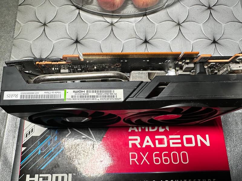 RX 6600 SAPPHIRE SEALED WITH BOX BRAND NEW CONDITION 2