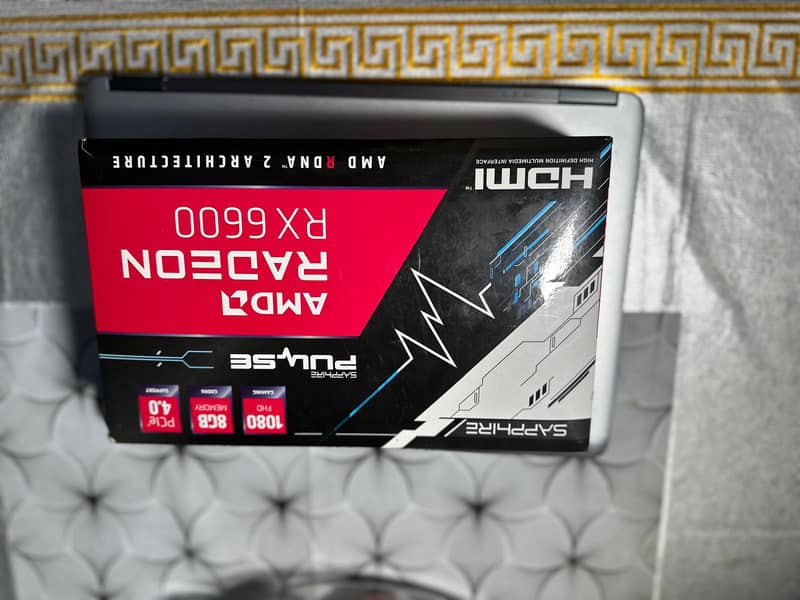 RX 6600 SAPPHIRE SEALED WITH BOX BRAND NEW CONDITION 5