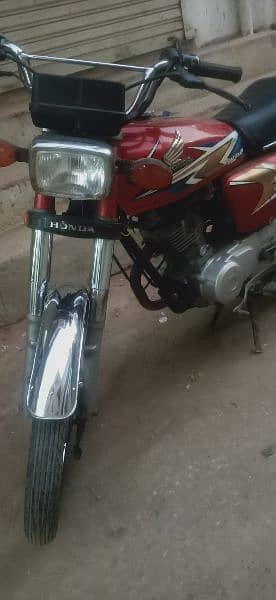 Honda CG 125 (2019) Karachi No. 1st Owner Complete File 1